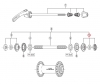 Stożek piasty przedniej Shimano HB-4400 lewy/prawy